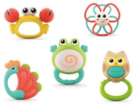 hola toys 318b Набор погремушек в боксе "Животные" (5 шт.)