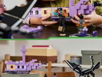 lego minecraft  21264 Конструктор "Эндер Дракон и Корабль Края" (657 дет.)