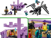 lego minecraft  21264 Конструктор "Эндер Дракон и Корабль Края" (657 дет.)
