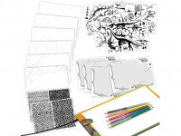 dinosart 15151 set pentru creativitate "tracing light pad"