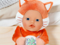 zapf creation 836606 păpușă moale baby born "vulpe" (26 cm.)