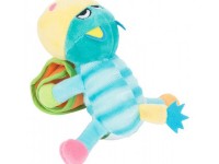 happy snail 14hsk03bu jucărie -velcro "hippo bubba"