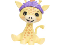enchantimals hnv29 set de joacă “coafuri fascinante girafă gillian”