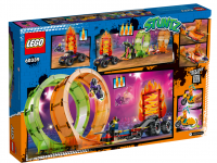 lego city 60339 constructor "double loop stunt arena" (598 el.)