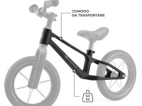 kinderkraft Сверхлегкий беговел  enter чёрный