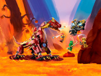 lego ninjago 71793 Конструктор "Лавовый дракон-трансформер" (479дет.)