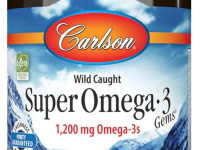 carlson Омега-3 для взрослых "super omega-3 gems, 1.200 mg" (100 капсул)