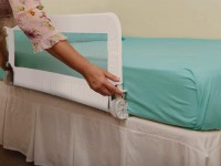 dreambaby f719 barieră de siguranță pe pat (110 x 45,5 cm) alb