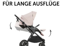 hauck cărucior 2 în 1 vision x set black melange beige