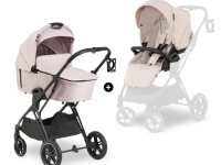 hauck cărucior 2 în 1 vision x set black melange beige