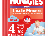 huggies Трусики little movers boy 4 (9-14 кг.) 52 шт.
