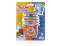 nuby id6152 Набор ведёрок для купания (5 шт.)