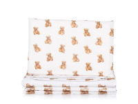 chipolino koscloset0253be lenjerie de pat pentru leagăn (4 buc.) ursuleți