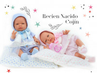 nines 6822 Кукла "recien nacido cojin" (45 см.) 