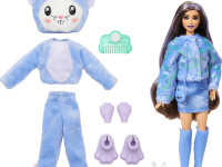  barbie hrk26 papusa "cutie reveal: iepuraș în costum de koala"