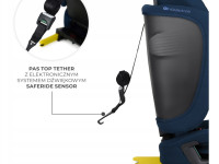 kinderkraft Автокресло fix2go  i-size гр.1/2/3 (75-150 см.) синий