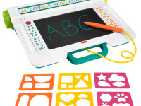 fisher-price jdl70 tablă de desen "desenează și învață"