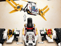 lego ninjago 71739 Конструктор "Сверхзвуковой самолёт" (725 дет.)