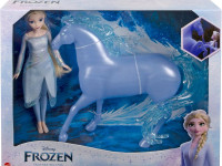 disney princess hlw58 Набор с куклой "Эльза и лошадка Нокк"