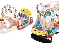 bibiin toys 608-93 covoraș de joacă-șezlong 2 &icirc;n 1 roz