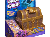 kinetic sand 6062080 set de nisip cinetic "cufarul de comori"