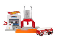 hot wheels fjn34 set de joacă pliabil cu o mașină (în sort)