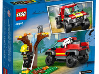 lego city 60393 constructor "camion de pompieri de salvare" (97 el.)