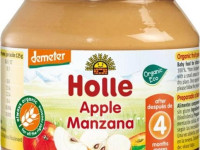 holle bio organic piure de mere (4 luni+) 125 gr.