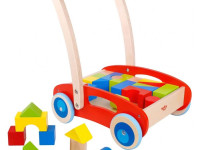 tooky toy tkc281a jucărie din lemn "cărucior cu cuburi"