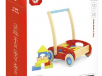 tooky toy tkc281a jucărie din lemn "cărucior cu cuburi"