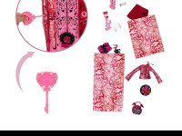 monster high hyt72 set surpriză mysteries "secretele draculaurei"
