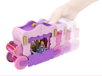 disney princess hwx17 Игровой набор 2 в 1 "Карета-замок с мини куклой"