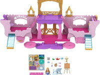 disney princess hwx17 Игровой набор 2 в 1 "Карета-замок с мини куклой"
