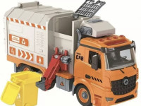 funky toys 61116 mașina de gunoi - constructor cu sunete și lumini (30cm)