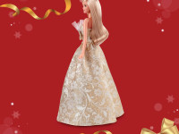 barbie jbh95 păpușă de colecție "holiday 2025" blondă