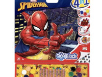 as kids 1023-62737 set pentru desen 4in1 spiderman