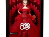 barbie jbj17 păpușă de colecție "signature ruby red! 80-a aniversare