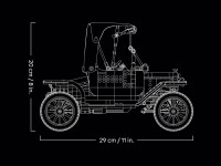 lego icons 11376 constructor "ford model t" (1060 el.)