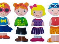 nuby nv08003 Игровой набор для купания "Одень меня" 