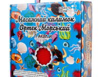 ortek 09711 covoraș ortopedic pentru masaj puzzle "sea" (8 el.)