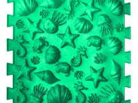 ortek 09711 covoraș ortopedic pentru masaj puzzle "sea" (8 el.)