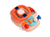 toyz 9015 Игрушка музыкальная 7962 "Руль" розовый