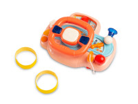 toyz 9015 Игрушка музыкальная 7962 "Руль" розовый