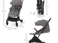 kinderkraft carucior indy gri