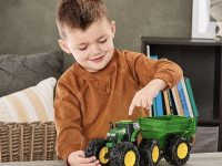 tomy tractor cu remorcă john deere monster treads 47353 34467