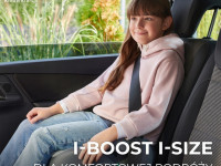 kinderkraft Бустер  i-boost i-size (135-150 см.) зелёный