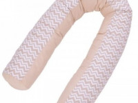 veres 302.01.1 Подушка для кормления "comfort long zigzag beige" (170х75 см.)