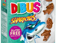 gullon Печенье dibus sharkies без глютена/без сахара (250 гр.)