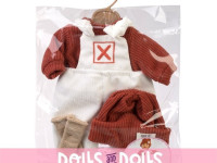 llorens v9-42403 set haine pentru păpuși (42 cm.)