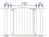 dreambaby f901 Расширение для ворот безопасности (9 см.) белый